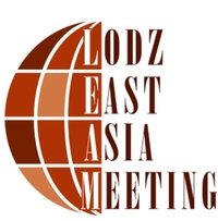 Logo konferencji naukowej LEAM z napisem "Lodz East Asia Meeting"/Logo of the LEAM scientific conference with the inscription "Lodz East Asia Meeting"